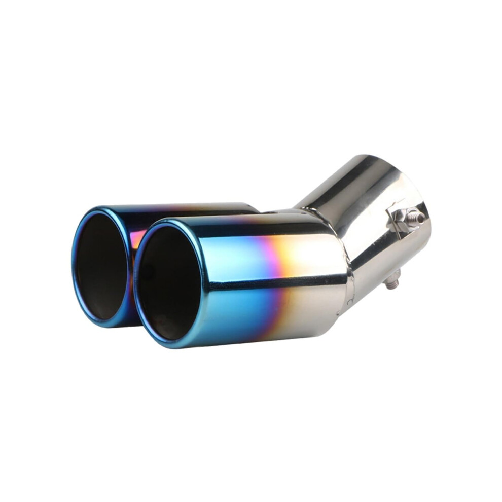 Car Exhaust Tip Dual Outlet Stainless Steel Tailpipe With Noise Reduction And Smooth Flow 9339159535691