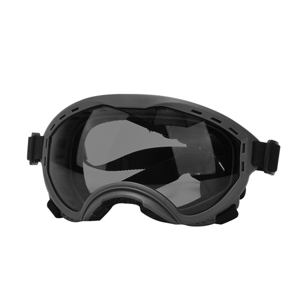 Dog Goggles Eye Protecting Sunglasses Windproof-S Gray Lenses 7696000577784