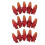 12 Sets Bloederig Afgehakte Plastic Vingers Decoratie 2