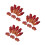 12 Sets Bloederig Afgehakte Plastic Vingers Decoratie 4