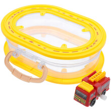 Simulation Mini Toy Car Traveling Case Wind-Up Plastic Car Storage Box