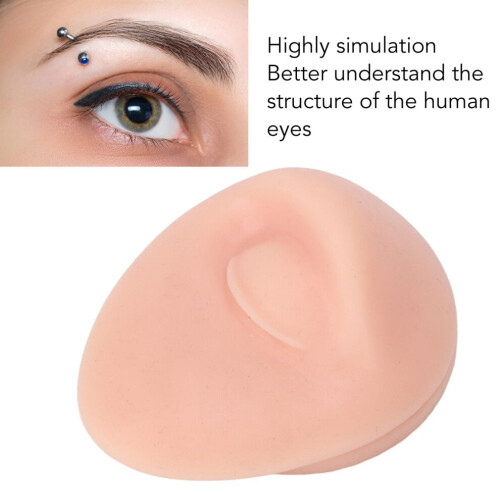 Soft Silicone Single Eye Model for Piercing Display Light Skin 2