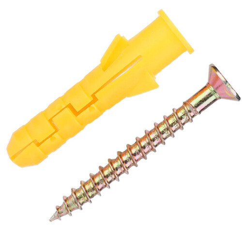 M10-Kunststoffdübel & Edelstahl-Blechschrauben-Set 2