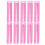 10Pcs Clear Plastic Knitting Needle Gauge Ruler Multipurpose Sewing Tool 2
