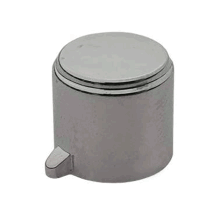 Genuine Aga Rangemaster 1000, 8000, 9000 Series Silver Timer Control Knob, 'D' Shape Shaft