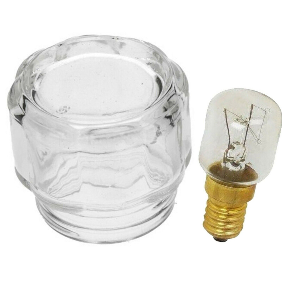 Fits Bosch Oven Lamp Lens Glass Cover Neff Siemens Oven Cooker With 25W Bulb