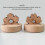 Multipurpose Tabletop Thread Cutter for Sewing & Quilting Peach Blossom 4