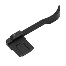 Ergonomische handgreep van zwart aluminium voor de A6700-camera. Eenvoudige montage.