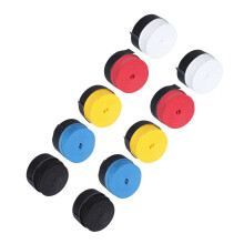 10 sobregrips prácticos de colores variados para raquetas de tenis y squash