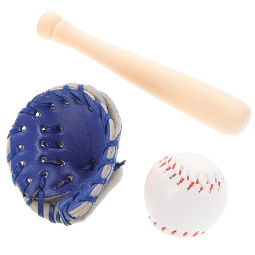 5 Sets Mini Baseball Spielzeug Für Bastelarbeiten 1