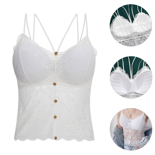 Women Sling Mit Spitze Trägertop Spitze 1