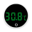 Aquariums Stick On LED Thermometers Ensures-Black Celsius 7