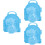 3St Stickers Vormige Sneeuwbal Makers Compacte Voor Kinderen 6