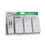 Pack Of 3 Wireless Remote Control Mains Sockets 20M Range With Remote White 3