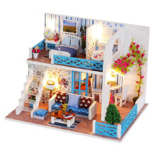 1 Set Diy Hausmodell Spielzeug Meeresthema Zusammenbau Kreatives