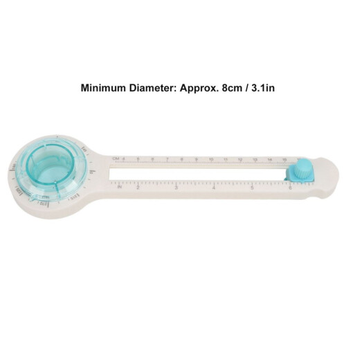 Adjustable Circle Cutter Scrapbooking Tool 8cm Diameter Circular Trimmer 1