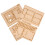 1Set Bouwmodel 3D Kids Gouden DIY Architectuur 1