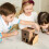 1Set Bouwmodel 3D Kids Gouden DIY Architectuur 7