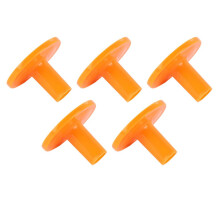 5 stuks drumbekkenhoezen van plastic, standaard, percussie-instrument, ondersteuningsonderdelen, vervanging