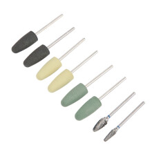 8Pcs HP Dental Resin Base Acrylic Tungsten Carbide Steel Polishing Burs 2.35mm