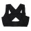 Adult Posture Corrector Belt Black S-XXL, Adjustable Back Support 2