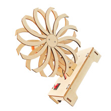 Kleines Handgemachtes Holzbaukasten Für Kinder Wissenschaftsprojekte