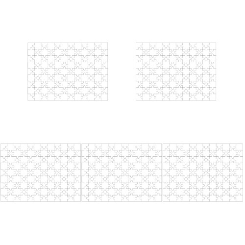 540 Piezas Transparente Educativo Para Niños 1