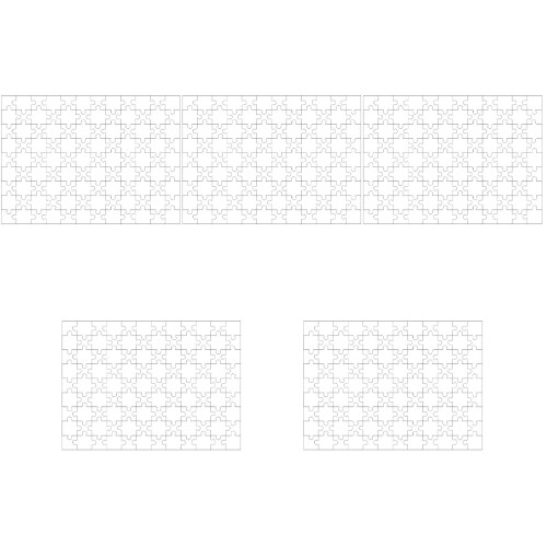540 Piezas Transparente Educativo Para Niños 2