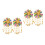 4 Pezzi Spalline Con Paillettes E Frange Per Costumi 7