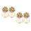 4 Pezzi Spalline Con Paillettes E Frange Per Costumi 9