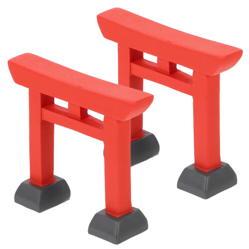 8 Resin Torii Japanischer Deko 1