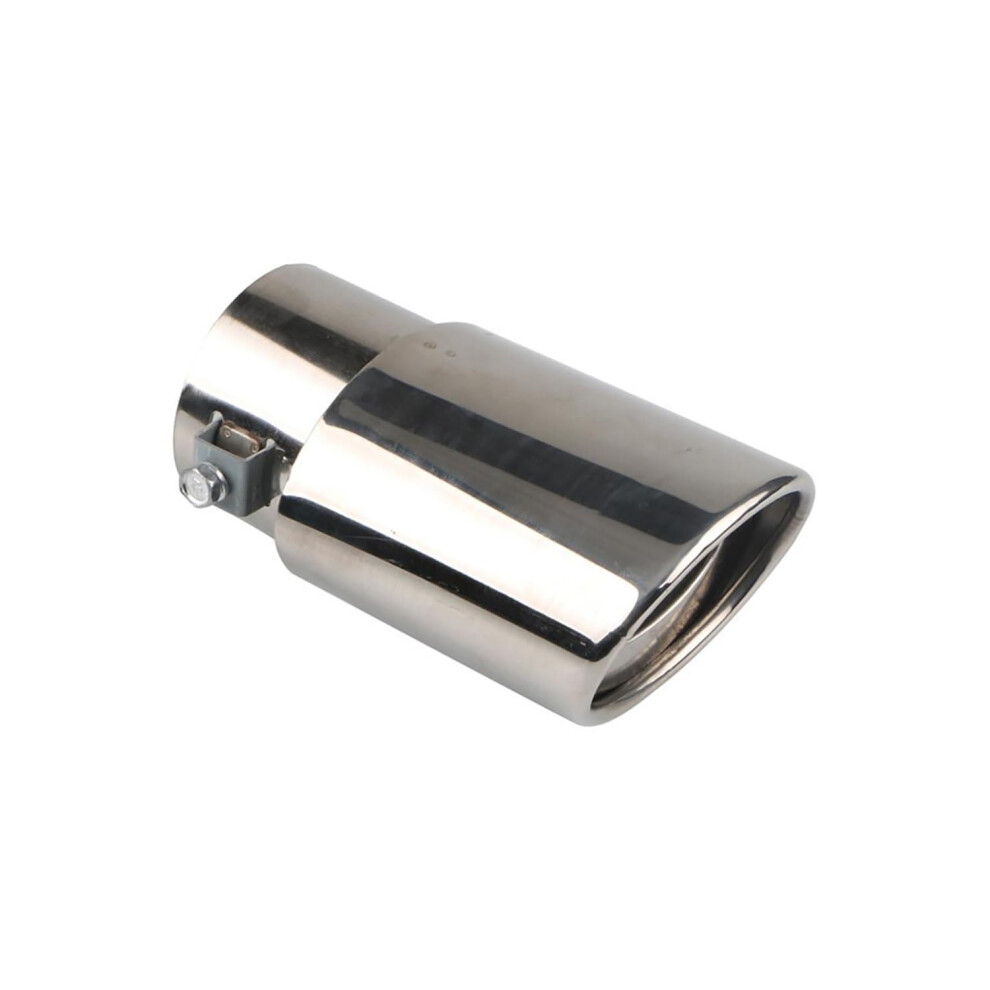 Universal Stainless Steel Car Exhaust Tip Rustproof Tailpipe With Easy Screw Installation 9105992581788