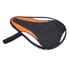 Housse de raquette de ping-pong Oxford imperméable, protection intégrale, orange