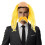 Cappuccio Calvo Con Per Costume Halloween 7