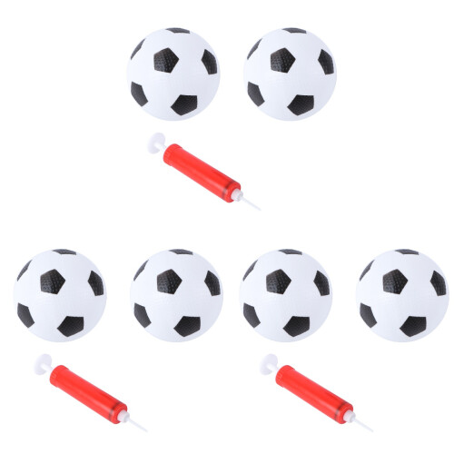 3 Set Palloni Calcio Miniatura 12 Cm Bambini Esterno 1