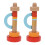 2 Pièces Instrument De En Bois Pour Enfant 3