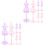 12 Pcs Doll Clothes Display Stand Mannequin Gown Model 3