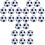 24 Palloni Calcio Bianchi E Neri 32 Mm Per Balilla 3