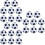 24 Palloni Calcio Bianchi E Neri 32 Mm Per Balilla 7