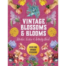 Vintage Blossoms and Blooms Sticker Color amp Activity Book by Editors