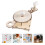 2 Sets Wooden Solar System Model Kit For Astronomy Education 11