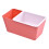 Two-Layer Plastic Snack Organizer, 175x85x100mm, Red 1