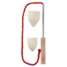 5 Set Giochi Intelligenti Bambini Outdoor Legno Con Frusta