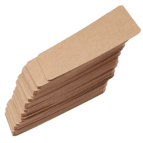100 Pezzi Carte Vuote Te Bifacciali Tinta Per Studenti 1