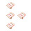 4Stk Holz Strickrahmen Set DIY Bastelwebmaschine Für Kinder 6