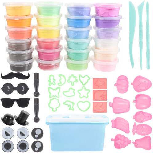 1 Set Modellierknete Für Kinder Polymer Knetmasse Bastelset
