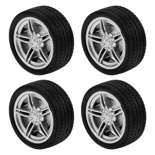 8 Ruote Auto Da Corsa Per Rc Bambini 2