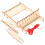 4 Sets Kinder Weefmachine Diy Weefgetouw Educatief Speelgoed 3