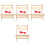 4 Sets Kinder Weefmachine Diy Weefgetouw Educatief Speelgoed 5