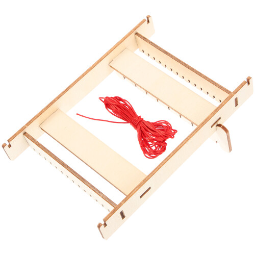 4 Sets Kinder Weefmachine Diy Weefgetouw Educatief Speelgoed 1